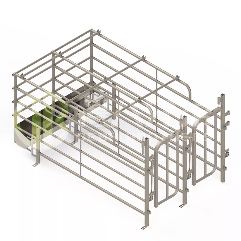 Daha Geniş İspanyol Serbest Erişimli Domuz Tezgahları